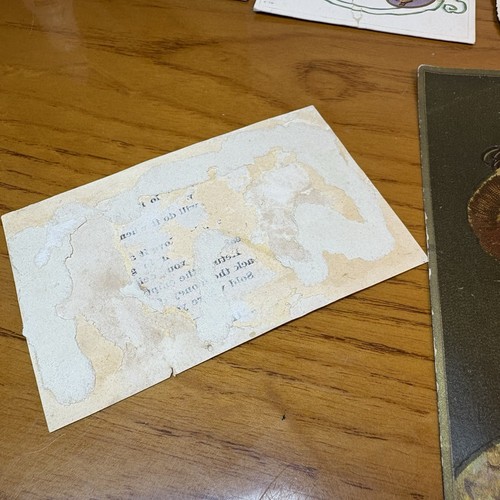 Antique & Vintage Postcards Lot 8 pcs Crafting Floral Victorian Calling Card - Picture 3 of 8