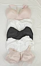 Lot of 5 Bras 42DD Mixed Colors and Styles Playtex Hanes Vanity Fair Wireless