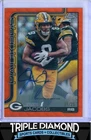 2025 Topps Chrome Josh Jacobs Orange Wave Refractor (RAW)