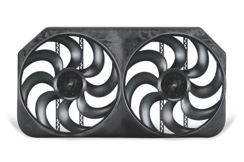 Flex-A-Lite FLE116591 Dual 15 in Curved Blade Electric Cooling Fan Performance - Image 2 of 4