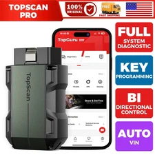 2025 TOPDON TopScan PRO Key Programmer Bi-Directional Control Diagnostic Tool
