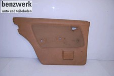 Mercedes W123 T&uuml;rverkleidung hinten links Stoff Dattel 3. Serie