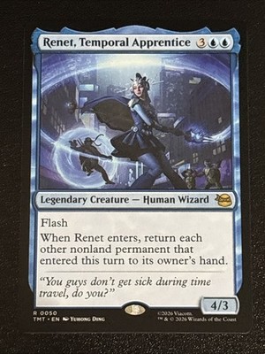 MTG Teenage Mutant Ninja Turtles Renet, Temporal Apprentice 0050 NM Rare