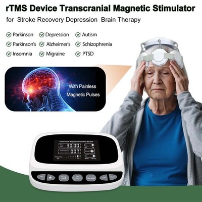 rTMS Transcranial Magnetic Brain Unit for Restless Leg Syndrome & Sleep Quality