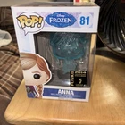 Funko Pop! Disney Frozen Clear Ice Anna 2014 Convention Limited Edition