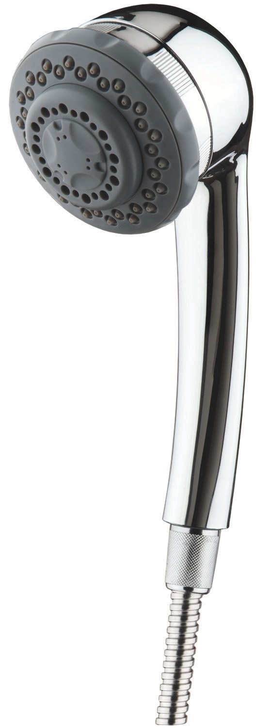 HSH-C135 Chrome Filtered Massage Showerhead with 10000-Gallon Capacity