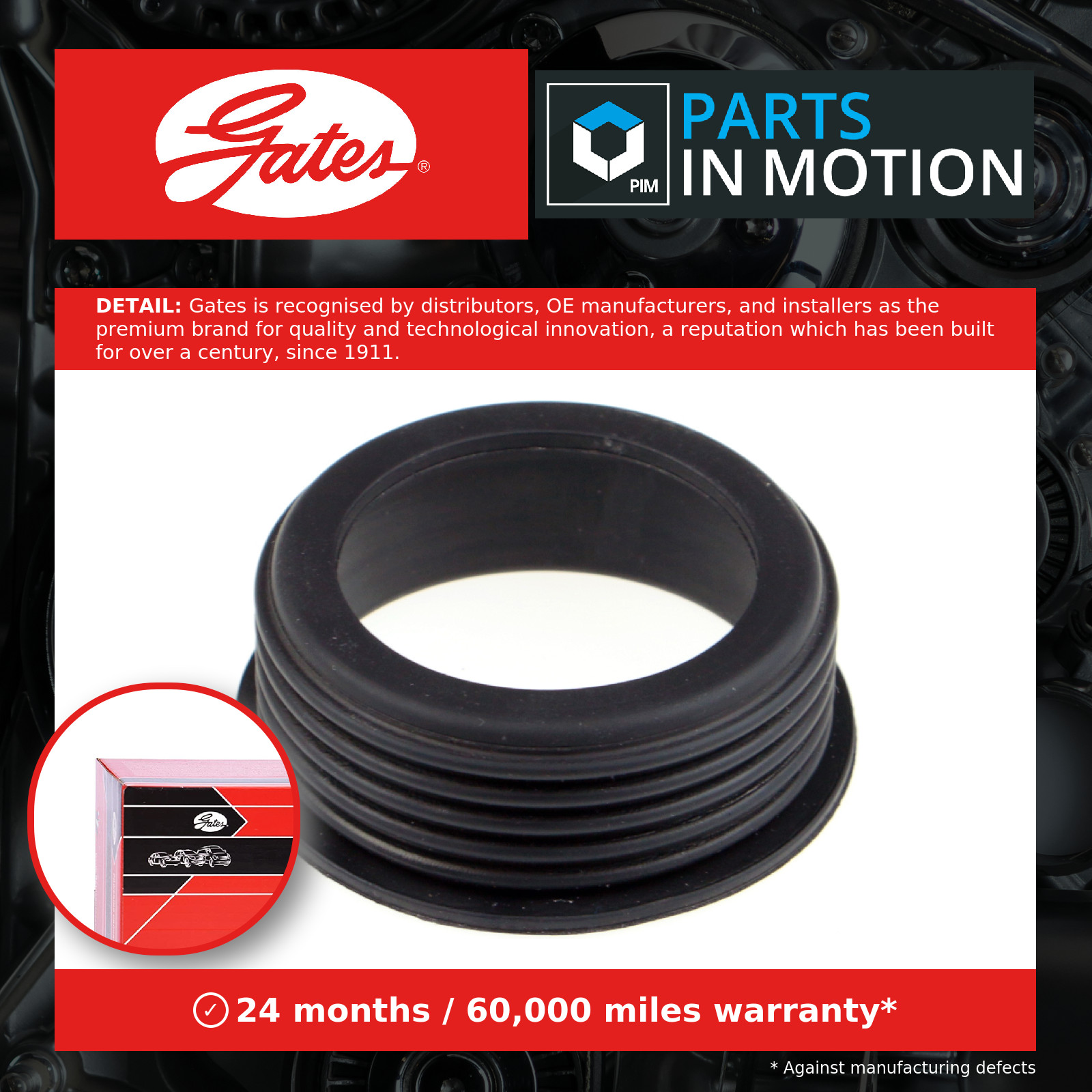 Air intake duct pipe ANTK1109 GATES for BMW 5 1 Sports Hatch X1 5 Touring X3 3 - Image 11