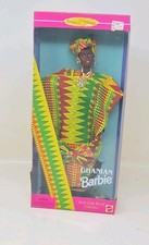 Vintage Ghanian Barbie Dolls of the World Africa Collector Edition 1996 15303