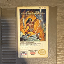 Nintendo NES Conan Game Cartridge Mindscape 1990 NTSC-U/C (US/Canada)