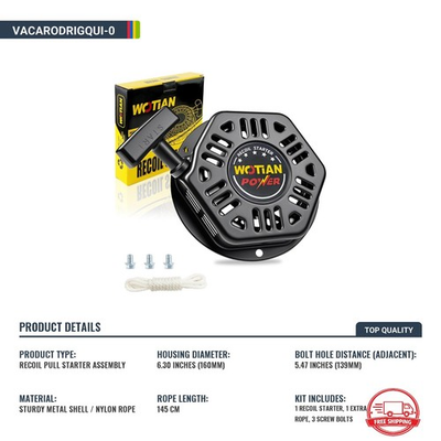 #ad #ad Arrancador de Tracción para Generador Champion 196cc 212cc 224cc 4000W NEW $46.26