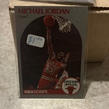 NBA Hoops 1990-91 Michael Jordan #65 Chicago Bulls NBA Basketball Card Base Set