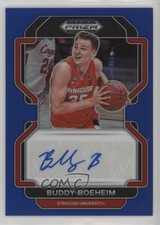 2022-23 Panini Prizm Draft Picks Blue 72/149 Buddy Boeheim #DP-BUD Auto 3hd
