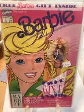 Barbie #1 (Marvel Comics January 1991) Polybagged With Free Gift Inside!