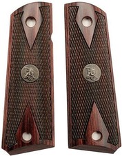 Pachmayr Renegade Custom Wood Laminate Grips 1911 Pistol Rosewood