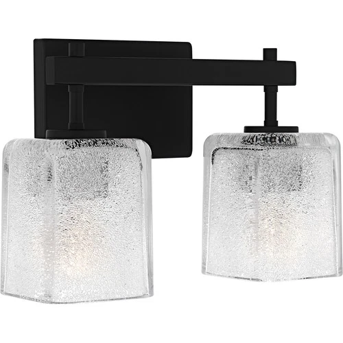 Matte Black  Bathroom Vanity Light from the Brenthouse Collection - Picture 3 of 5