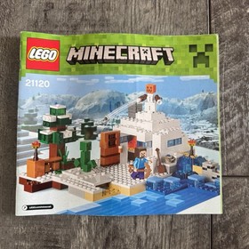 Lego 21120 Minecraft: The Snow Hideout (Complete)