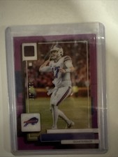 2022 Panini Clearly Donruss - Josh Allen #5 Purple /175