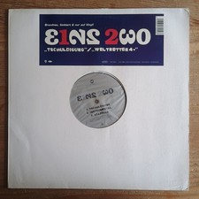 Eins Zwo ‎– „Tschuldigung” / „Weltretten 4-” 12" DE-1999 1st PRESS VG(+)/VG(+)