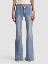 alice olivia CHELSEA CROPPED FLARE JEAN 375 Size 28
