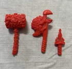 Vintage  TMNT Teenage Mutant Ninja Turtles WYRM 1991 Accessories weapon genuine