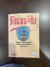Faxanadu Nintendo NES Complete CIB