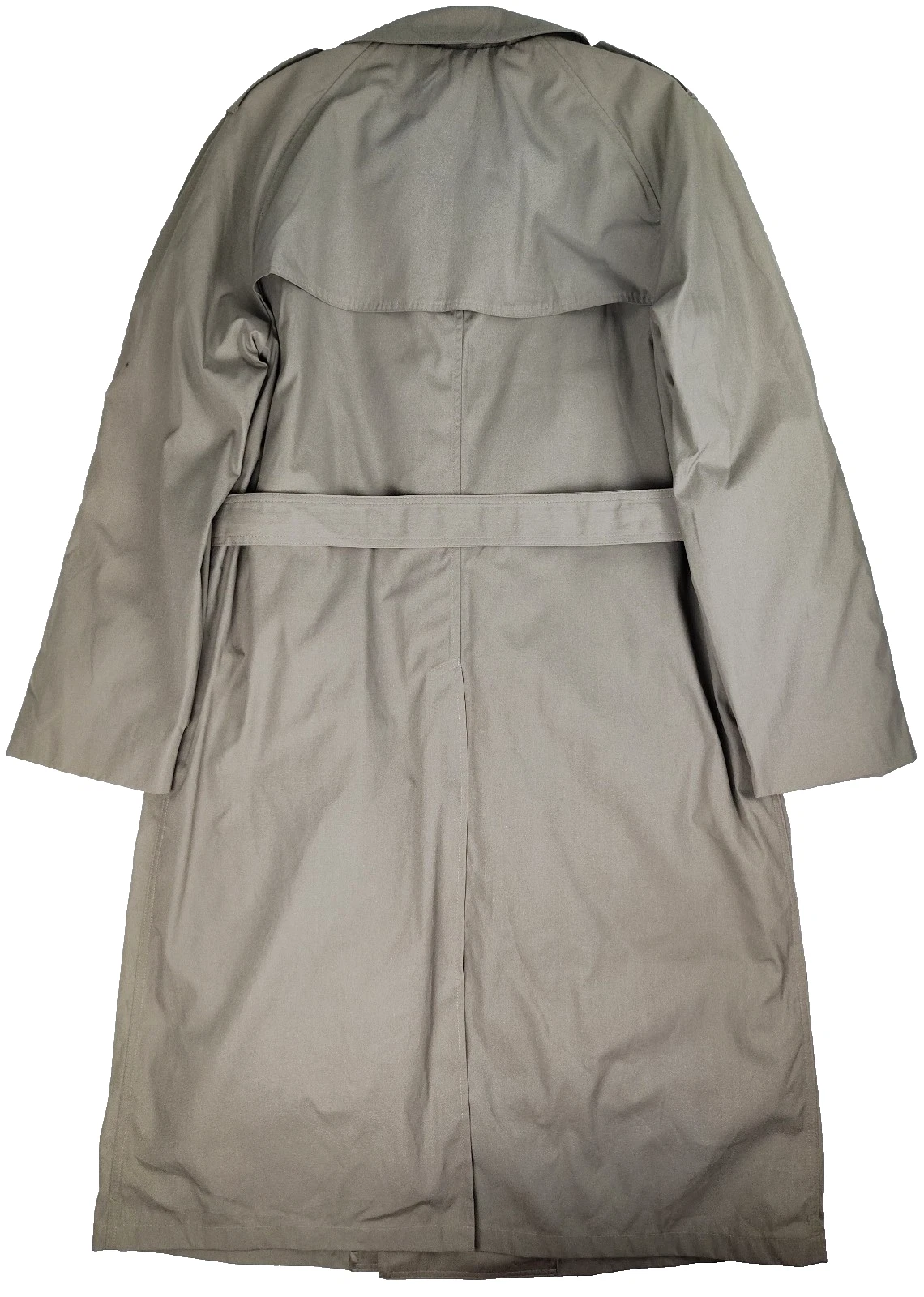 NWT DSCP Valor Collection All Weather Trench Coat Removable Quilt Liner Mens 40L - product detail image 2