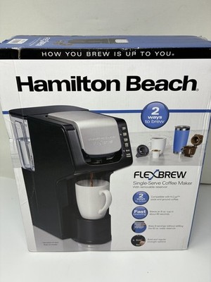 Hamilton Beach 49901 Black FlexBrew Single-Serve Coffee Maker with Removable Res
