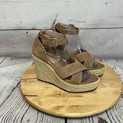 Lisa Vicky, Women's, Gemi-V, color Cognac Kid Suede, size 5.5, NIB