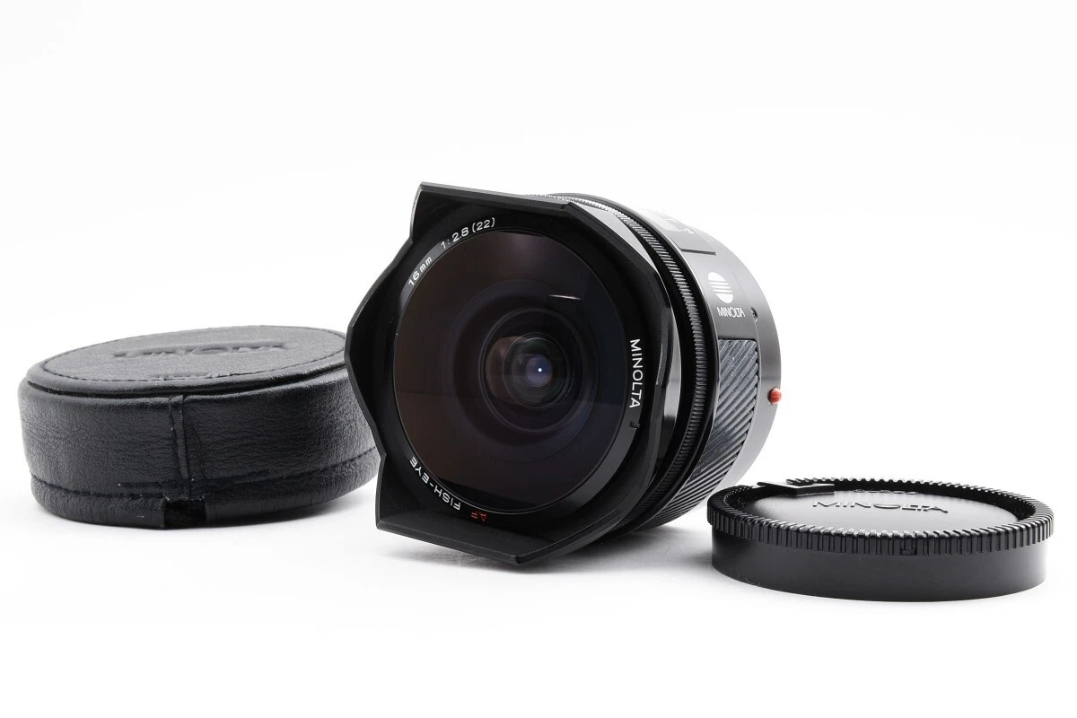 Minolta Fisheye 16mm Focal Camera Lenses for sale | eBay