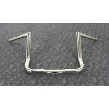 KST Kustoms Polished 1 1/2 in. Patriot Bagger 14 in. Rise Handlebars - PB22-14