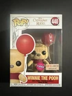 Disney Winnie the Pooh with Balloon #440 - Box Lunch Exclusive Flocked (DAMAGED)