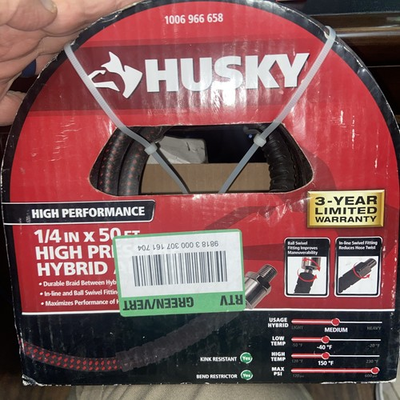 #ad #ad Husky 1 4 in. x 50 ft. High Pressure Air Hose $25.00
