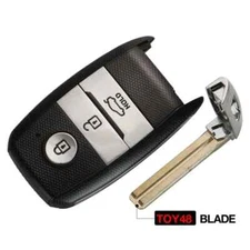 Keyless Go Car Full Smart Remote Key for 433Mhz ID46 Pcf7952 Fob Control