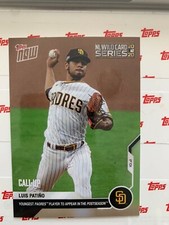 2020 TOPPS NOW NL WILD CARD CALL-UP CARD PADRES LUIS PATINO #360 YOUNGEST PADRE