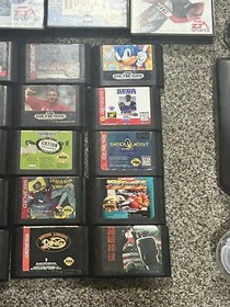 Sega Genesis Model 2 W/ 28 Games!! Everything Tested And Working. 