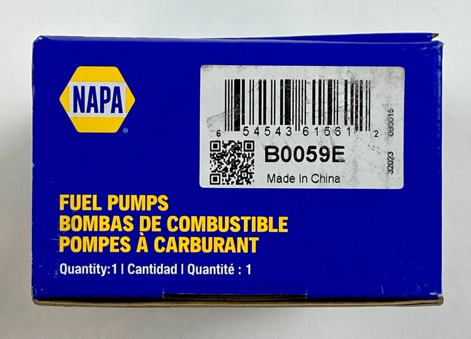 Bomba de combustible Napa gasolina en tanque eléctrica B0059E para Buick/Cadillac/Chevrolet Foto 4 de 4