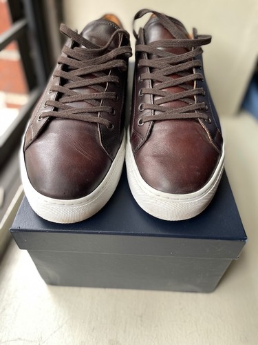 Ralph Lauren Severn Calfskin Sneaker 