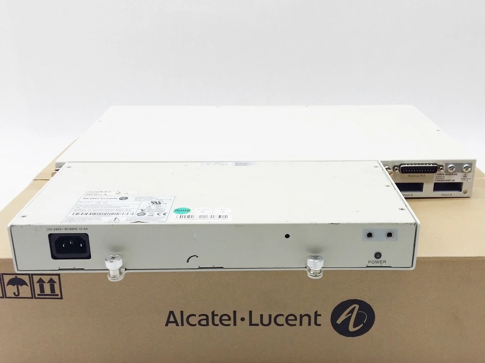 NEW ALCATEL-LUCENT OMNISWITCH OS6850-P48 6850 POE SWITCH 902542-90 +PS-510W-AC - Image 3 of 4