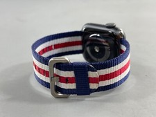 MODAL Nylon Band for 38mm and 40mm Apple Watches NEW Blue/Red/White