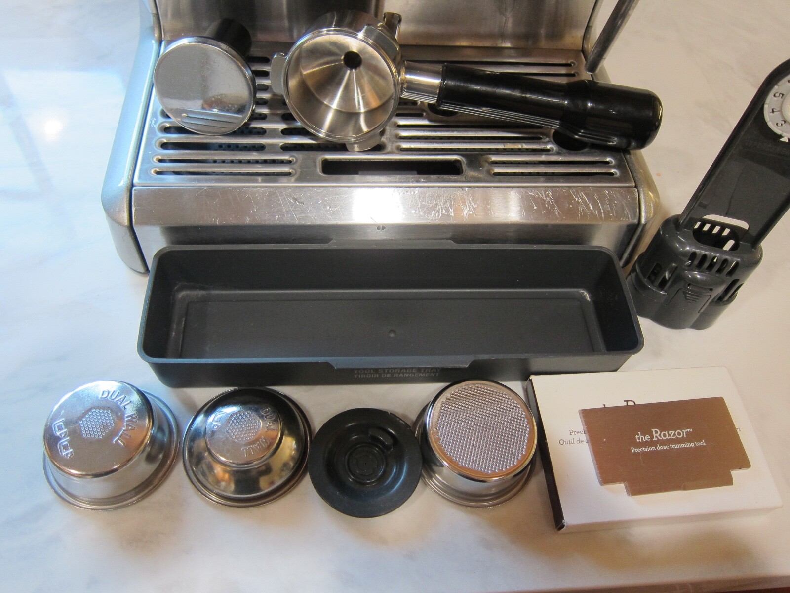 Breville BES870XL Barista Express Espresso Machine 636156026184 eBay