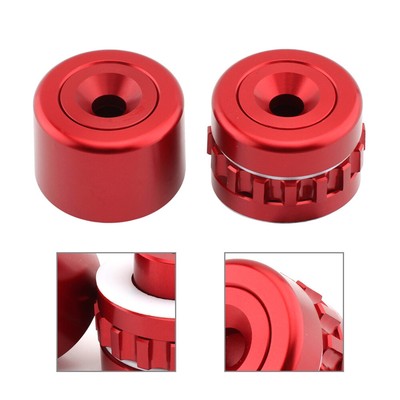 2x Throttle Lock Cruise Control Throttle Clamp End Bar Fit BMW F800GT F650GS Red