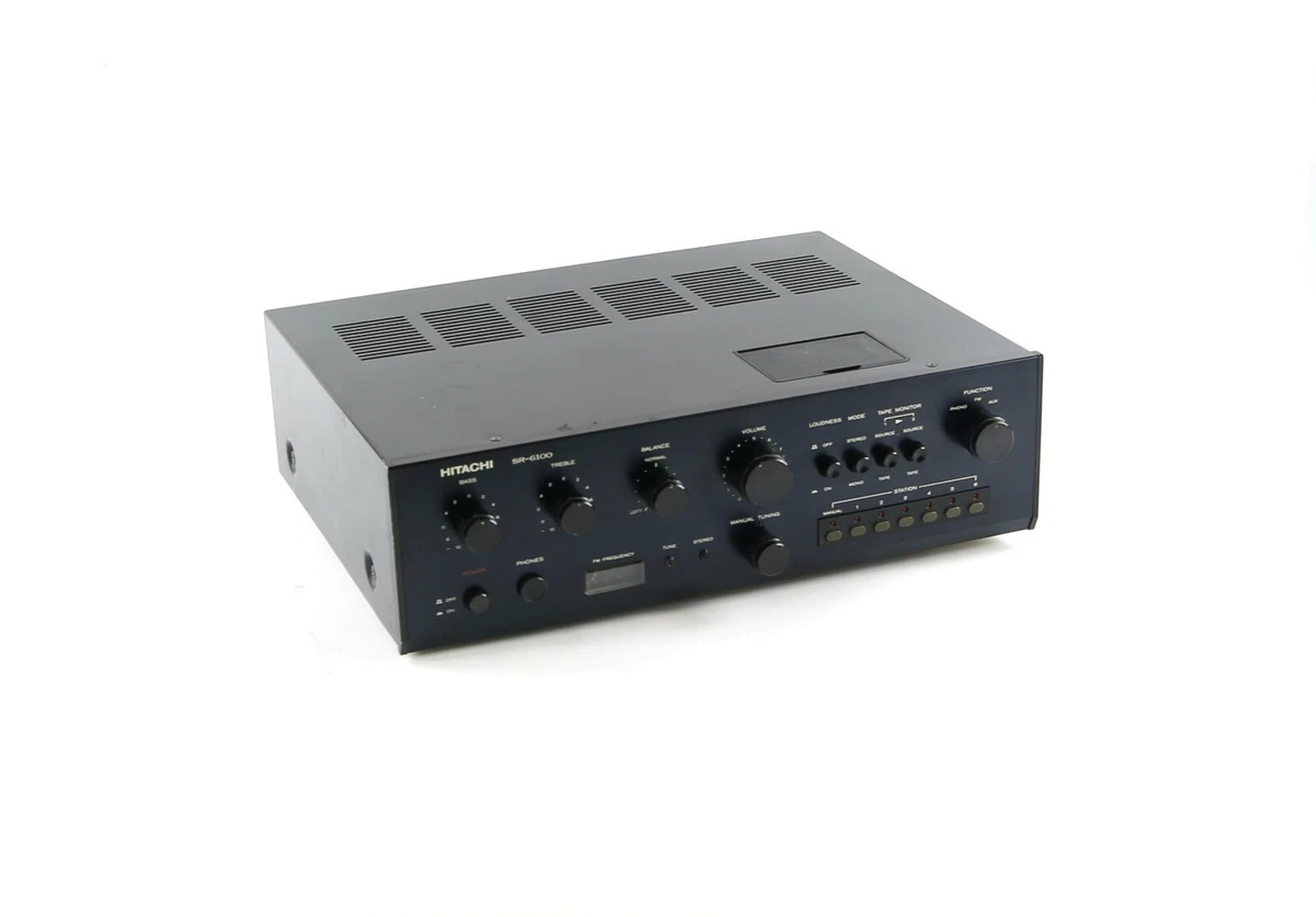 Amplificateur Stéréo Hitachi SR-6100 - Made In Japan 1989 - Vintage - Occasion