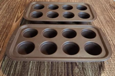 Wilton Silicone Cake / Brownie Pop Candy Molds 8-Cavity Set of 2