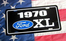 1970 Ford Xl License Plate Car Tag Total Performance 70 Sportsroof Fastback