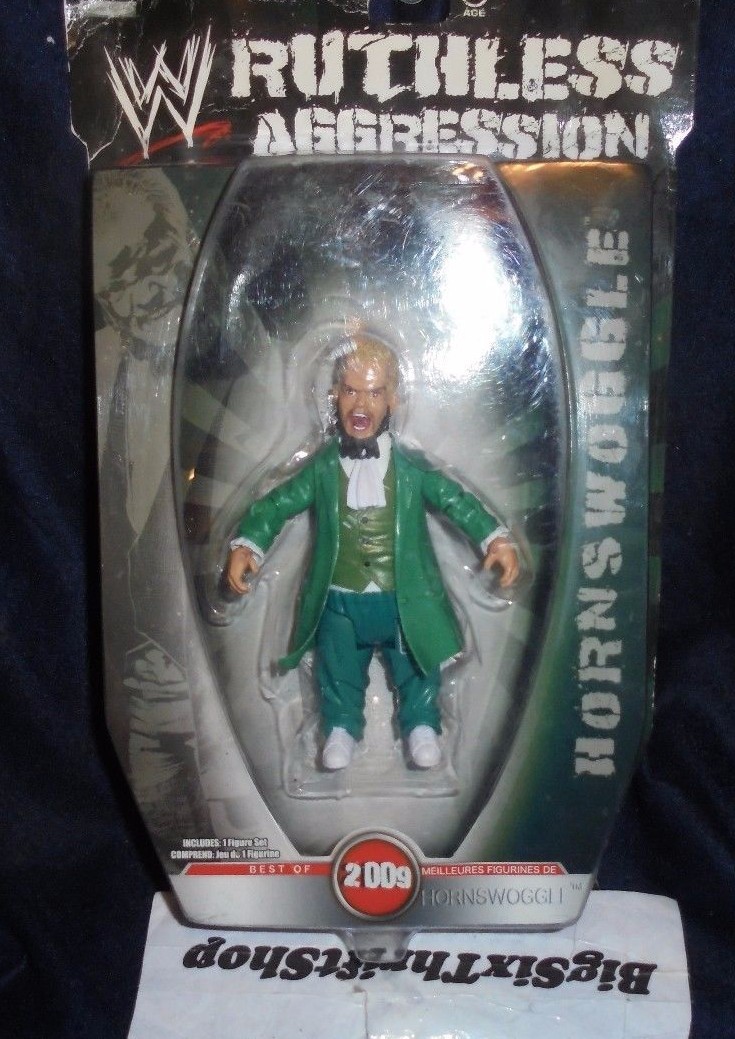 2009 WWE Jakks Hornswoggle Ruthless Aggression Wrestling Action Figure