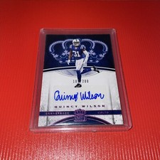 2017 Panini Preferred Crown Royale Pink /200 Quincy Wilson #20 Rookie Auto RC