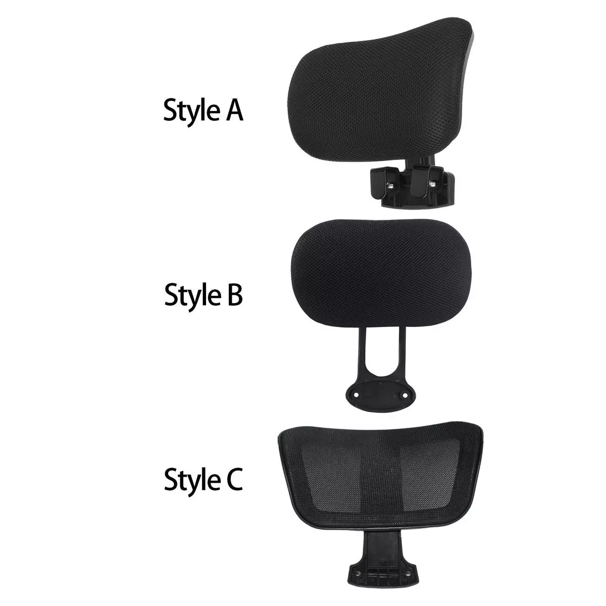Computer Chair Headrest Height Adjustable Multifunction Chair Neck Protector