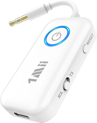 1MII Bluetooth 5.3 Wireless Transmitter and Receiver Audio Adapter B06T2