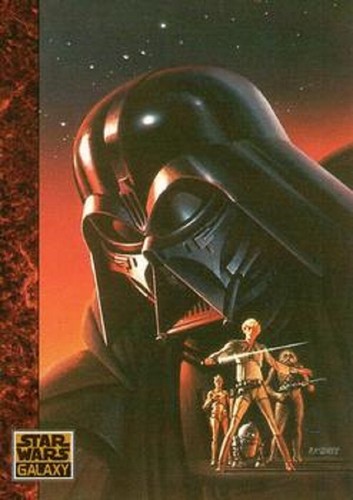 STAR WARS GALAXY SERIES 1 BASE / BASIC CARDS 1 TO 140 CHOOSE BY TOPPS 1993 - Picture 68 of 132