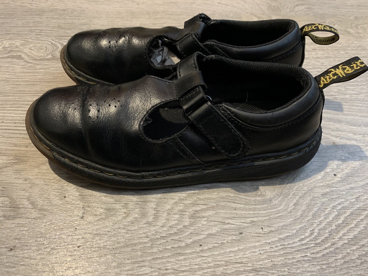 Dr Martens T Bar Girl's Black Shoes Pls See In Listing For The